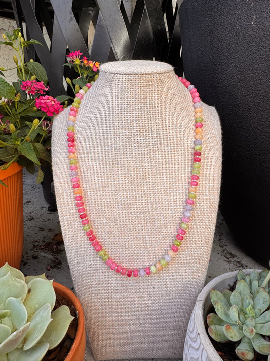 Cotton candy beads (20 inches)