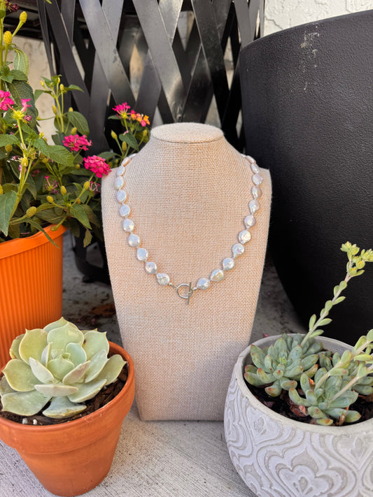 Tear drop fresh water Pearls (17 inches)