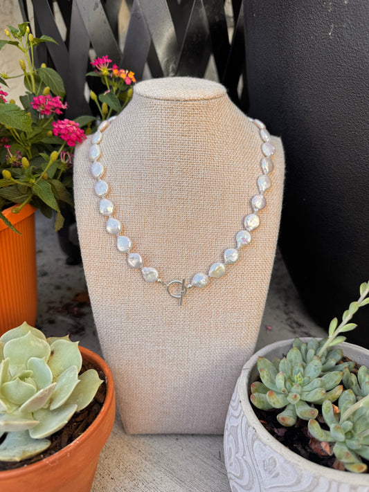 Tear drop fresh water Pearls (17 inches)