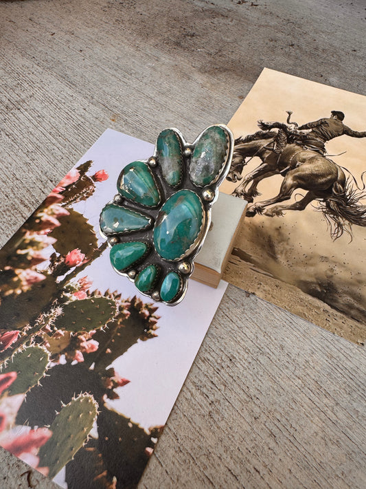 The Clustered (adjustable ring)